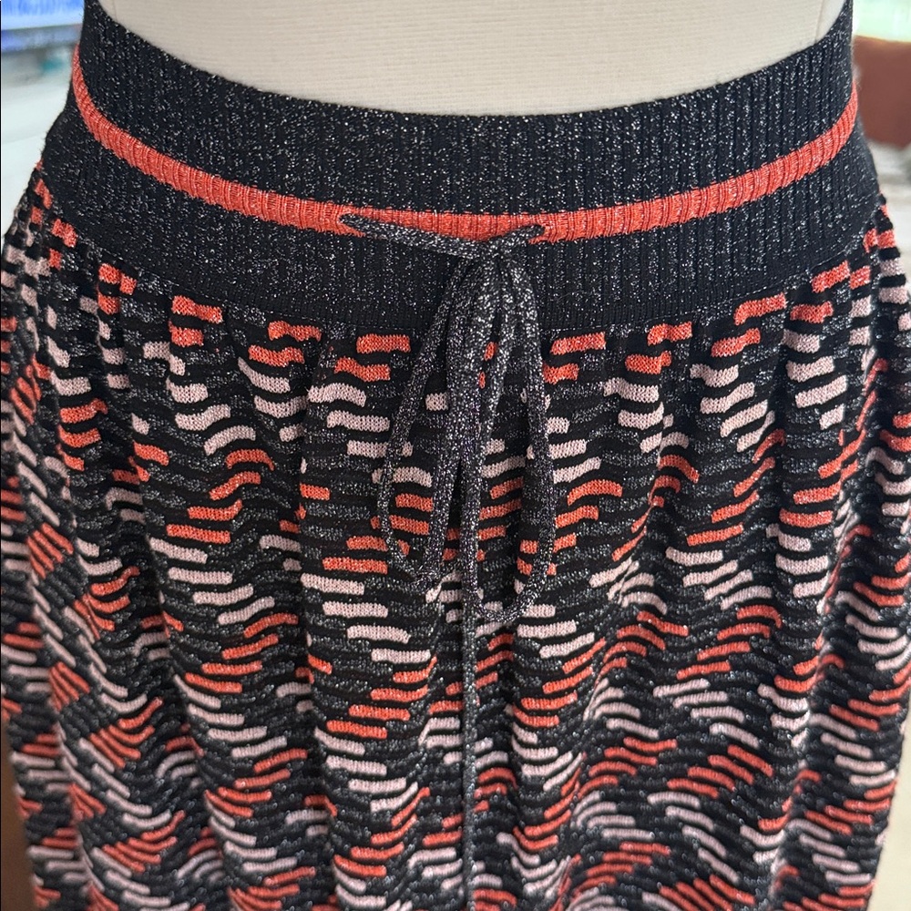 M Missoni Multicolor Geometric Pattern Lurex Knit… - image 4